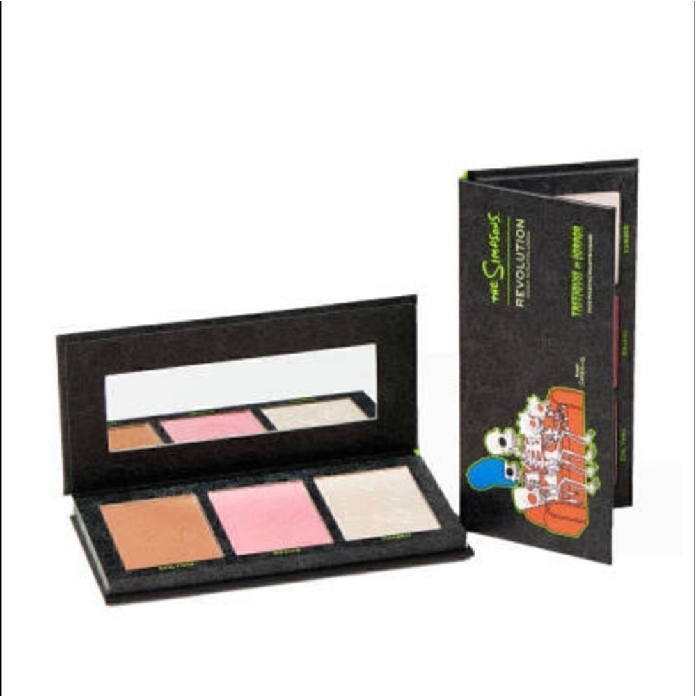 The Simpsons- Treehouse of Horror, Limited Edition face palette. Brand New.